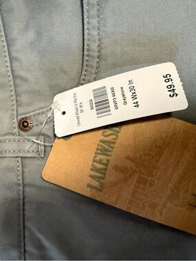 L.L. Bean Men's Pants Lakewashed  44x30 graystone